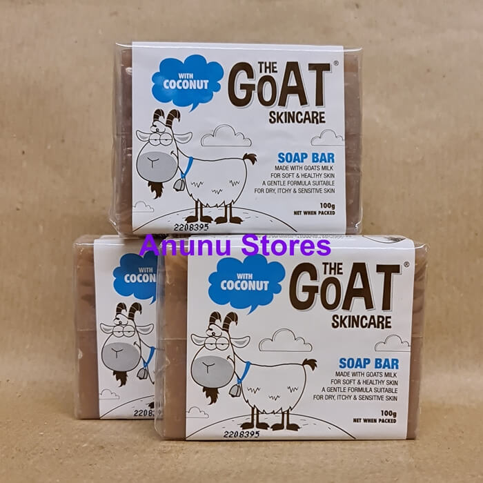 The Goat Skincare Soap Bar With Coconut  - 3 x 100g